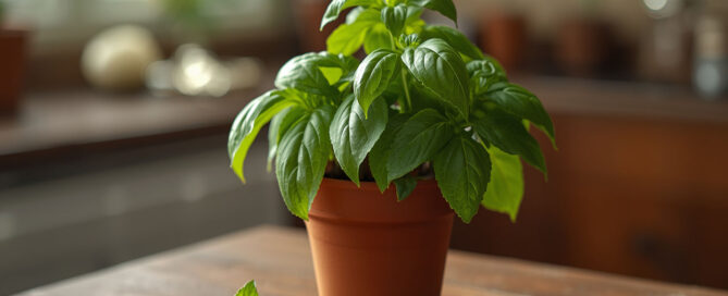 Fræ basilíku er hægt að sá bæði innandyra og úti